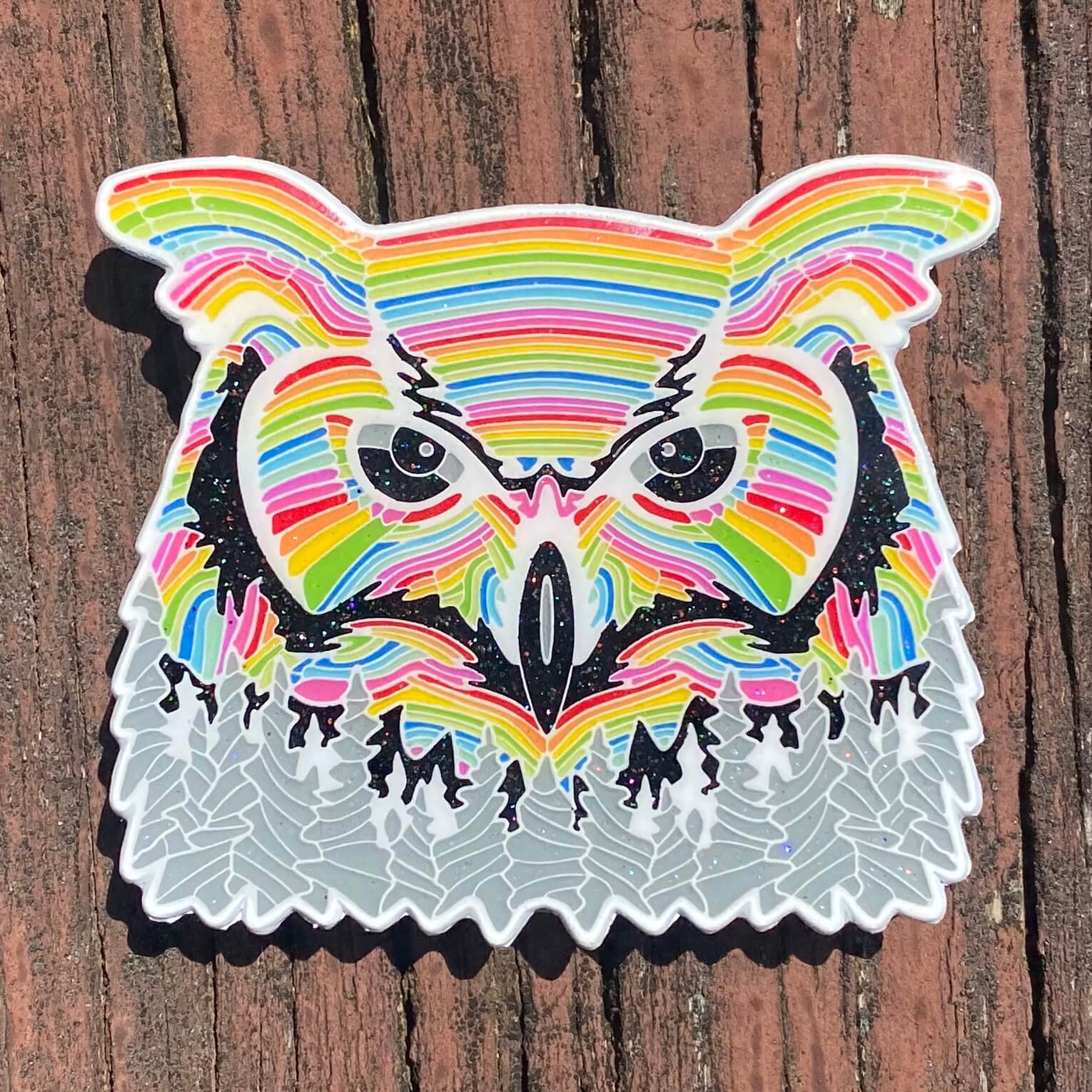 LE 20 'Enchanted' - The Forest Owl. – Shynee Metal Things