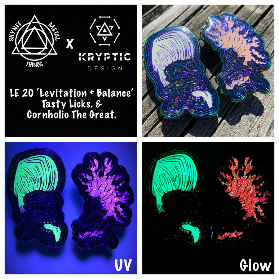 LE 20 'Levitation' & 'Balance' Tasty Licks. & Cornholio The Great.