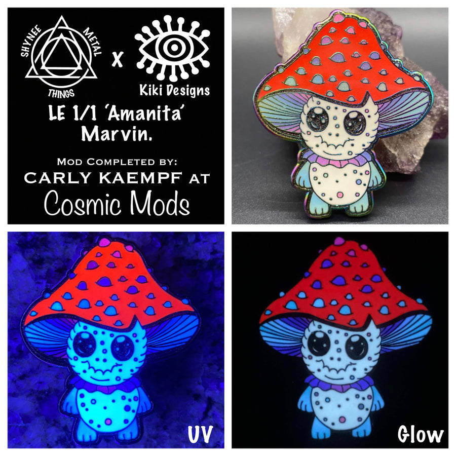 LE 1/1 'Amanita' Marvin. The Mushroom