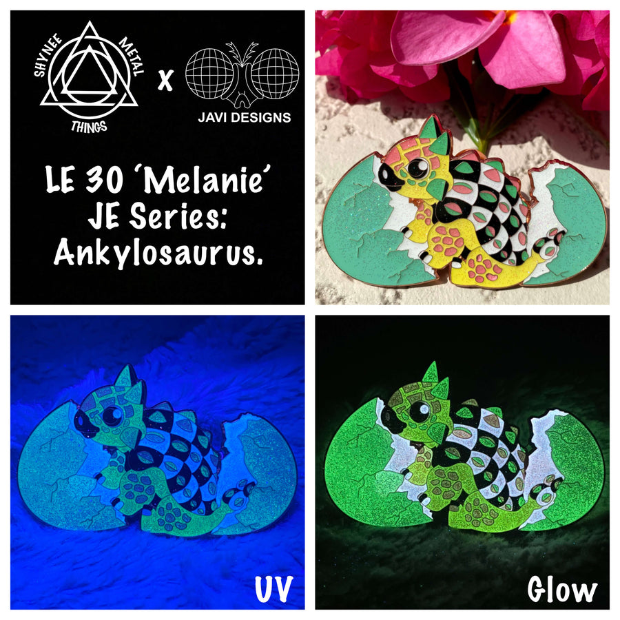 LE 30 ‘Melanie’ JE Series: Ankylosaurus.