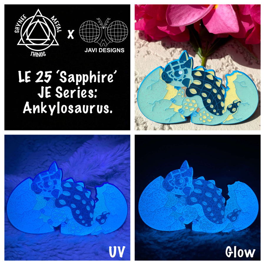 LE 25 ‘Sapphire’ JE Series: Ankylosaurus.