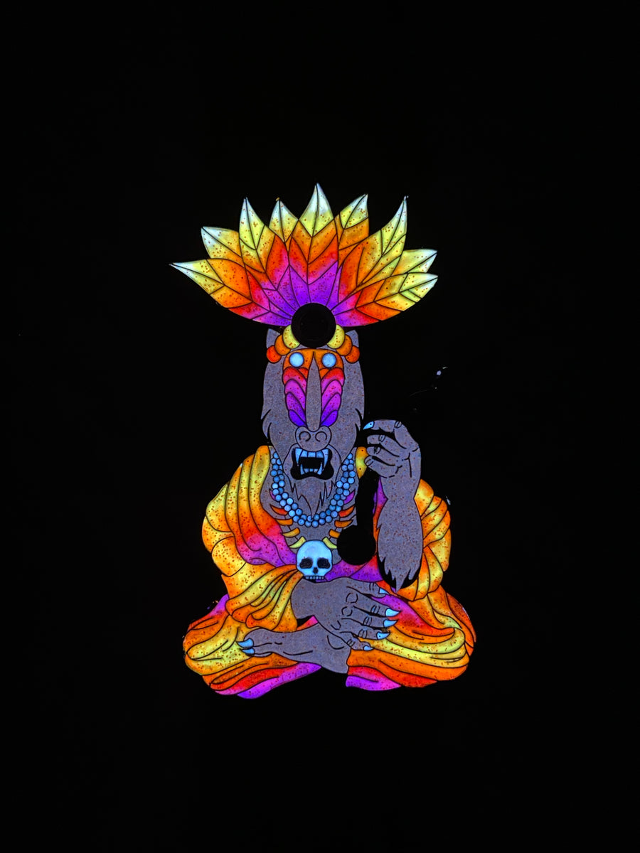 LE 1/1 'Sunset Simian' Baboon Shaman.