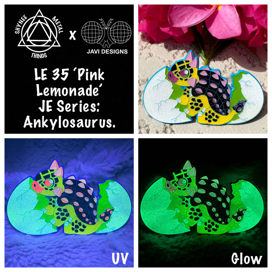 LE 35 ‘Pink Lemonade’ JE Series: Ankylosaurus.