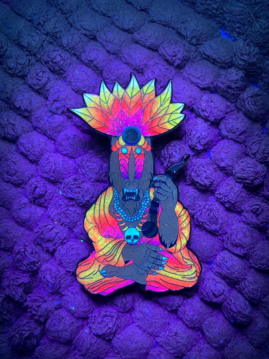 LE 1/1 'Sunset Simian' Baboon Shaman.